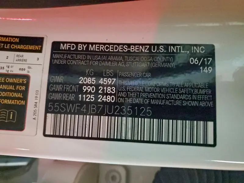 2018 MERCEDES-BENZ C 300  