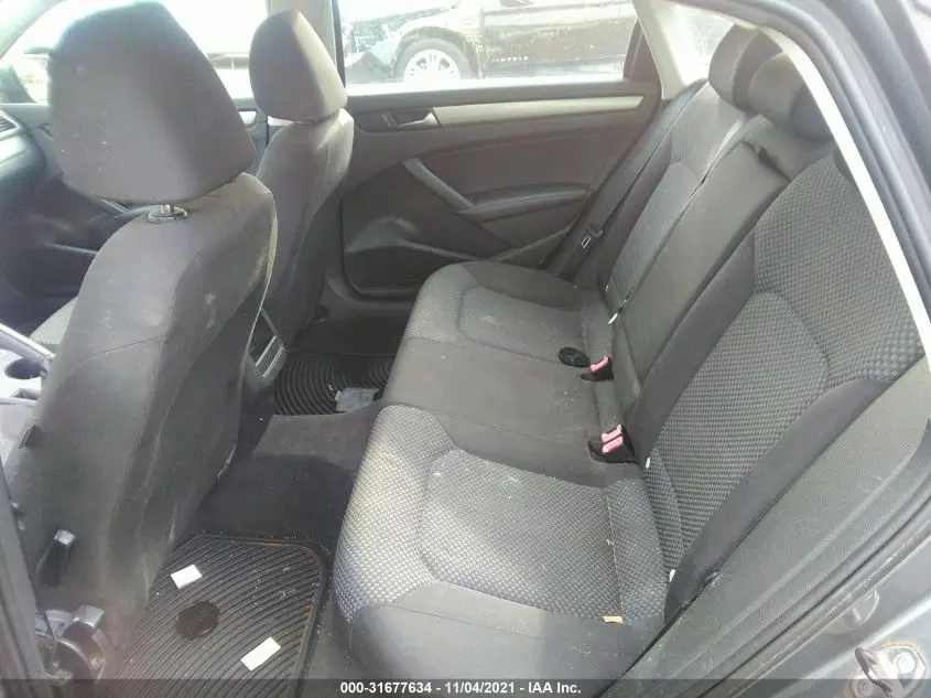 2012 VOLKSWAGEN PASSAT S