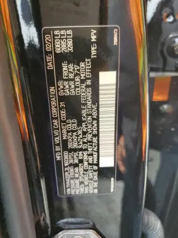 2020 VOLVO XC90 T6 INSCRIPTION