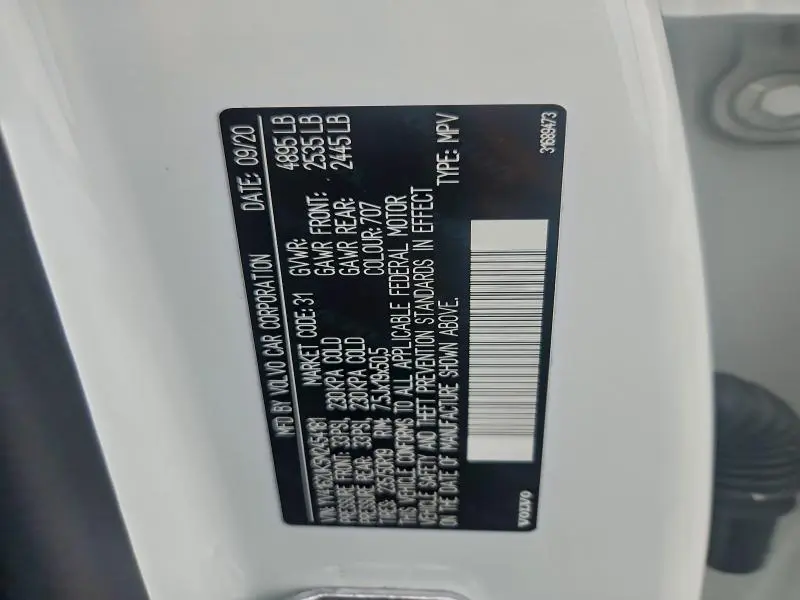 2021 VOLVO XC40 T5 MOMENTUM  