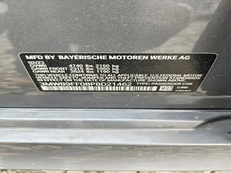 2023 BMW 330XI   