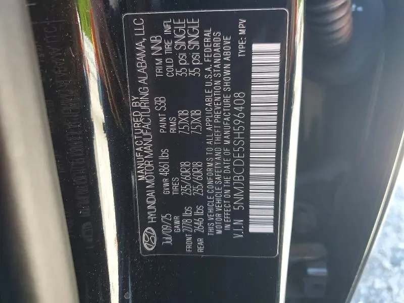 2025 HYUNDAI TUCSON SEL  
