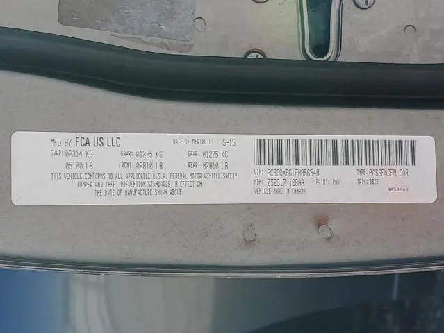 2015 DODGE CHARGER SE  