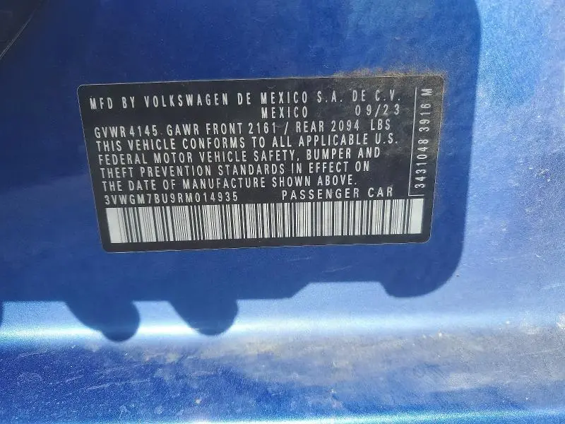 2024 VOLKSWAGEN JETTA SEL  