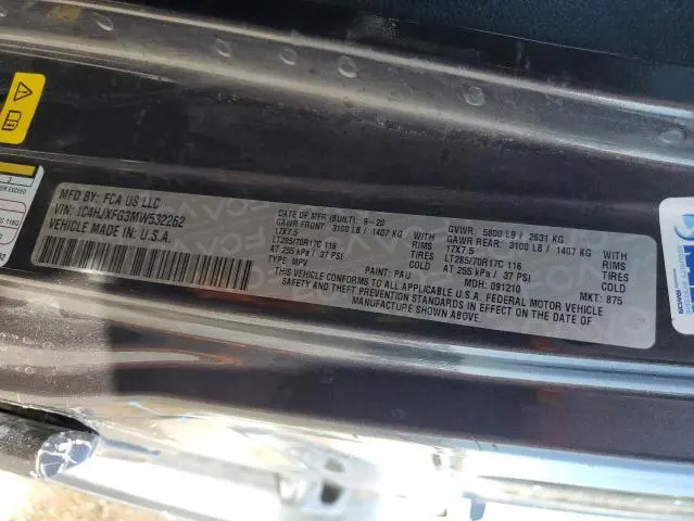 2021 JEEP WRANGLER UNLIMITED RUBICON  