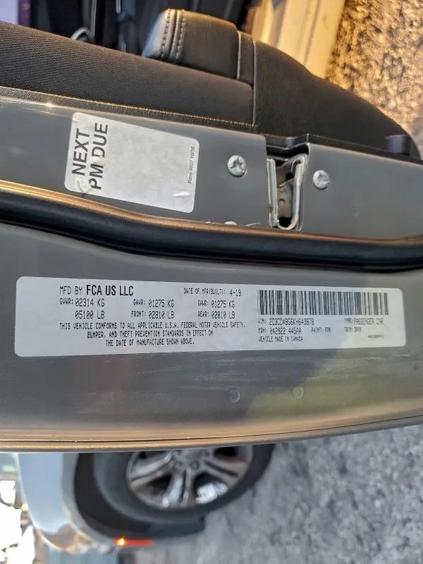 2019 DODGE CHARGER SXT  