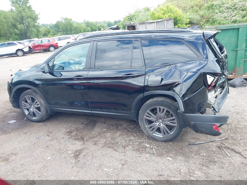 2022 HONDA PILOT AWD SPORT