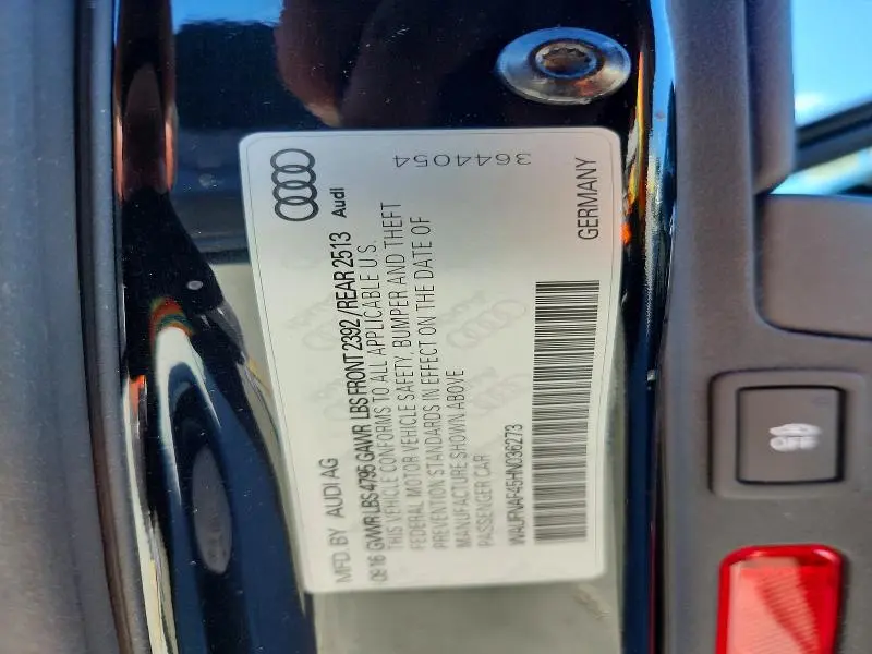 2017 AUDI A4 PRESTIGE  