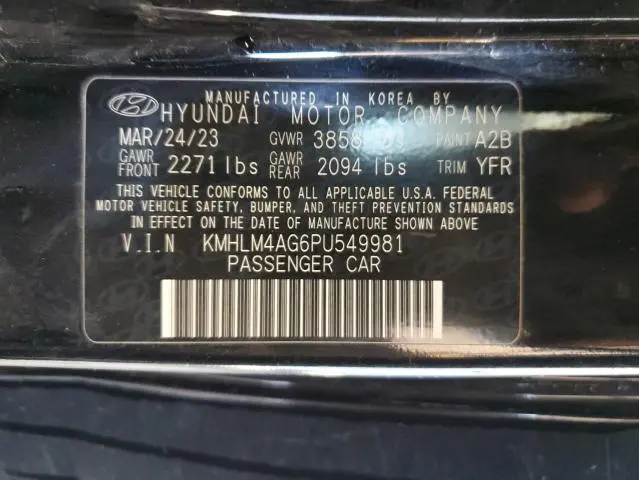 2023 HYUNDAI ELANTRA SEL