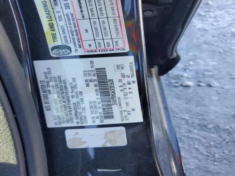2012 FORD FUSION SE  