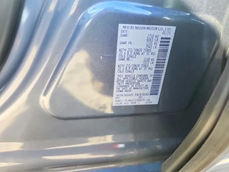 2023 INFINITI QX60 SENSORY  