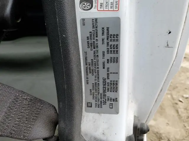 2012 CHEVROLET COLORADO   