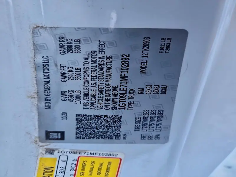 2021 GMC SIERRA K2500 HEAVY DUTY  