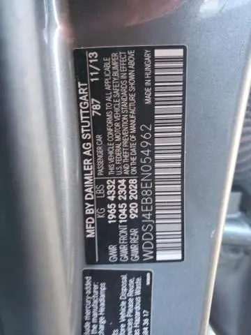 2014 MERCEDES-BENZ CLA 250  