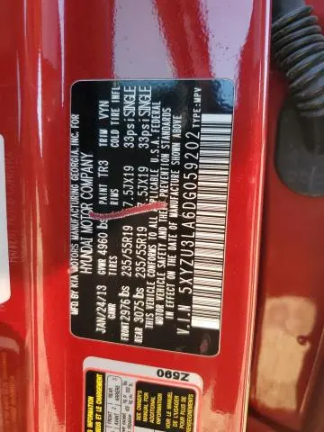 2013 HYUNDAI SANTA FE SPORT   