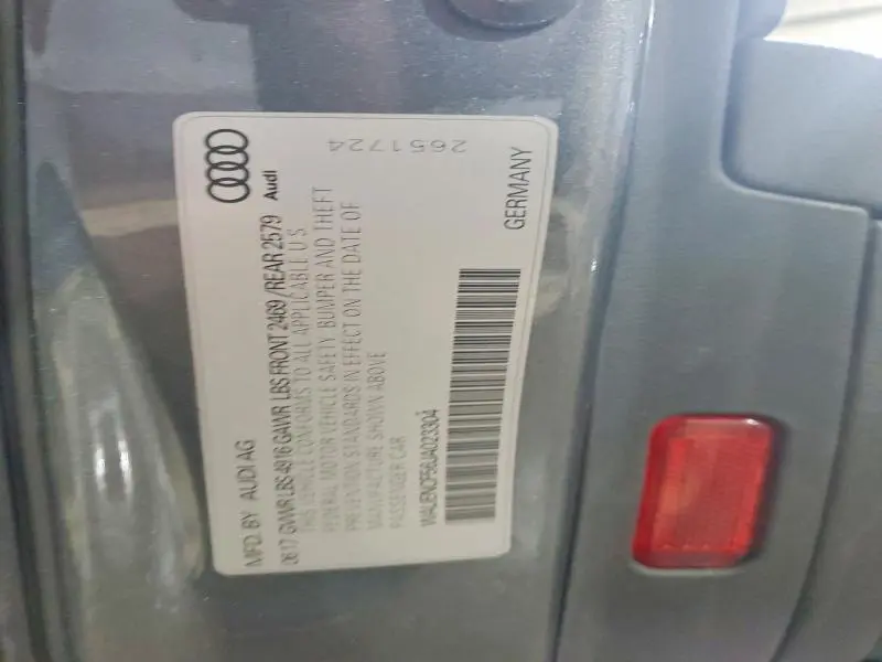 2018 AUDI A5 PREMIUM PLUS S-LINE  