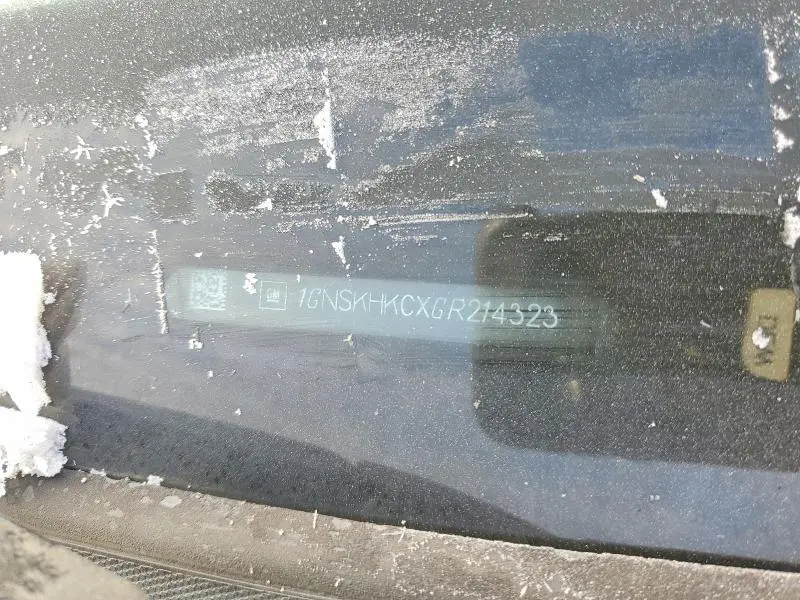 2016 CHEVROLET SUBURBAN K1500 LT  