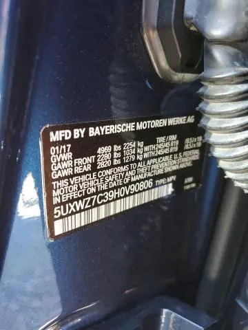 2017 BMW X3 SDRIVE28I  