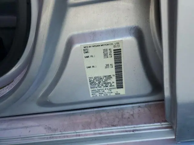2015 NISSAN ALTIMA 2.5  