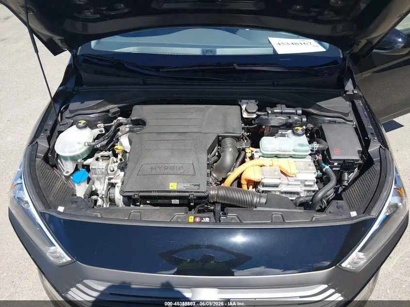2018 HYUNDAI IONIQ HYBRID BLUE