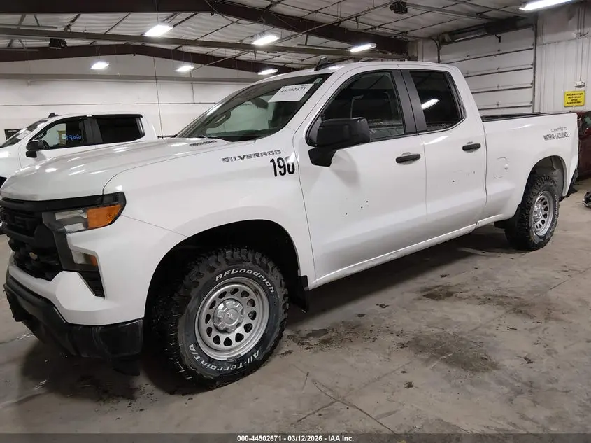 2024 CHEVROLET SILVERADO 1500 4WD  STANDARD BED WT