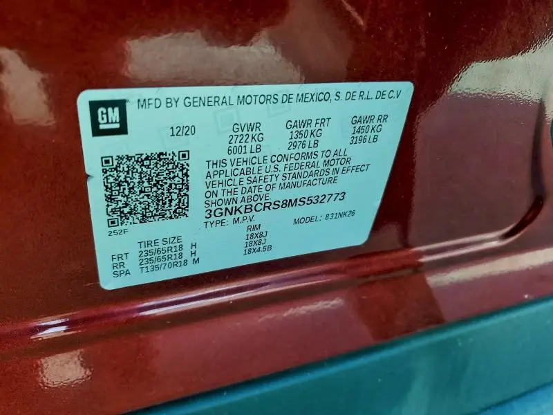 2021 CHEVROLET BLAZER 2LT  