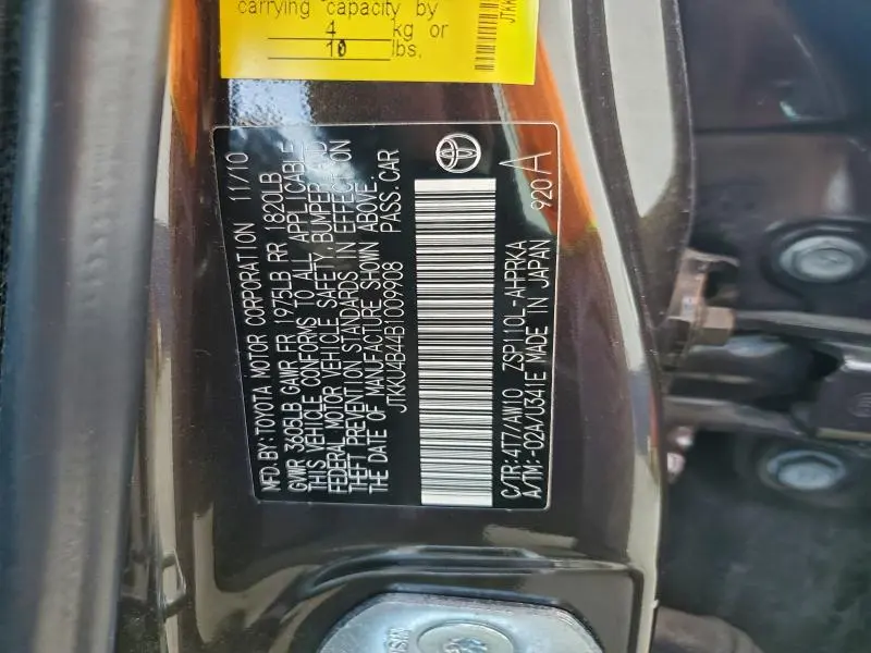 2011 TOYOTA SCION XD   