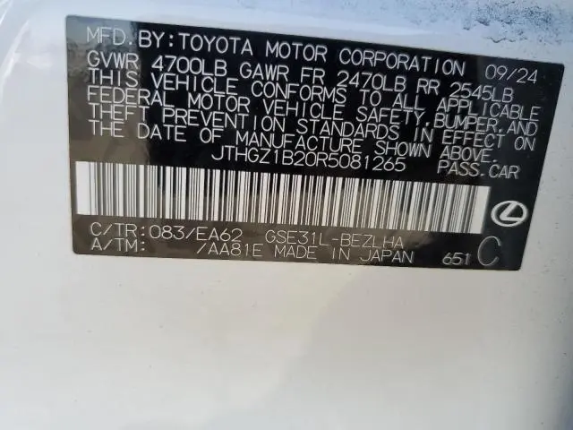 2024 LEXUS IS 350 F SPORT DESIGN  