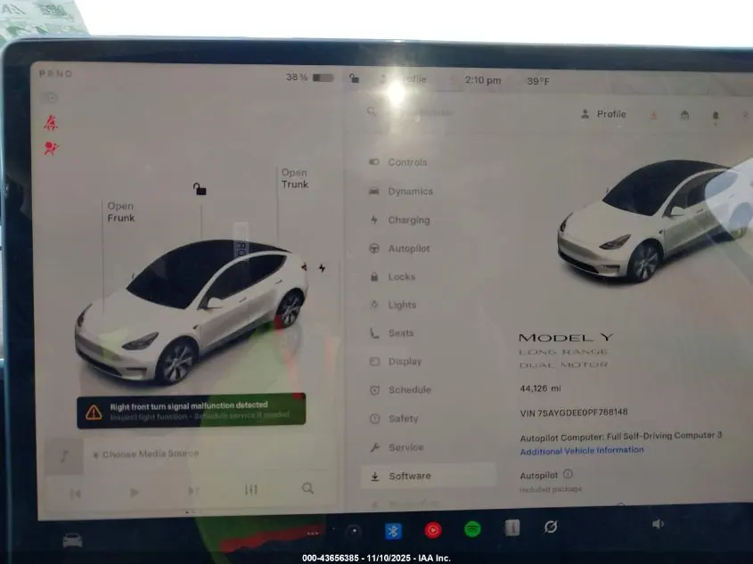 2023 TESLA MODEL Y AWD/LONG RANGE DUAL MOTOR ALL-WHEEL DRIVE