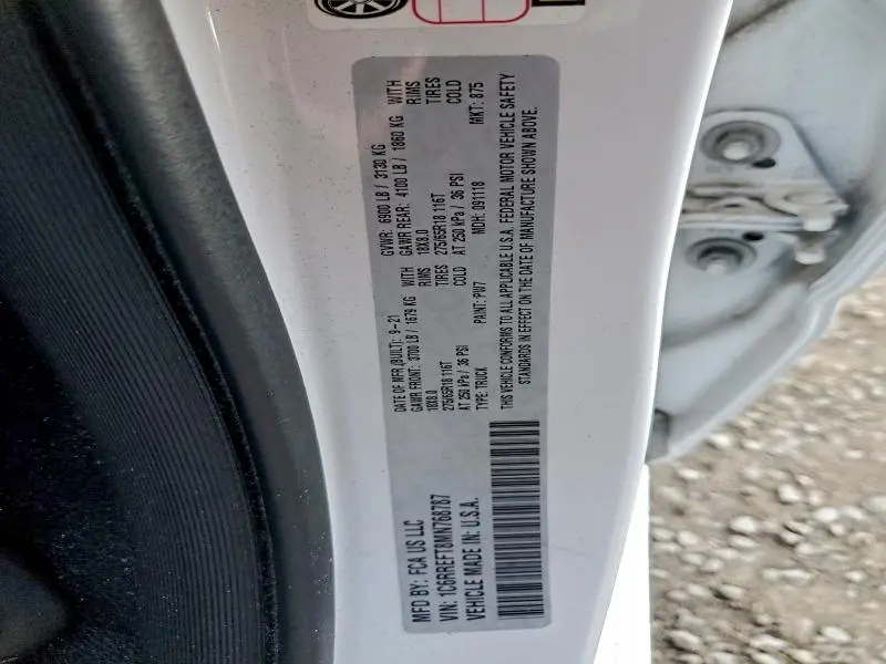 2021 RAM 1500 BIG HORN/LONE STAR  