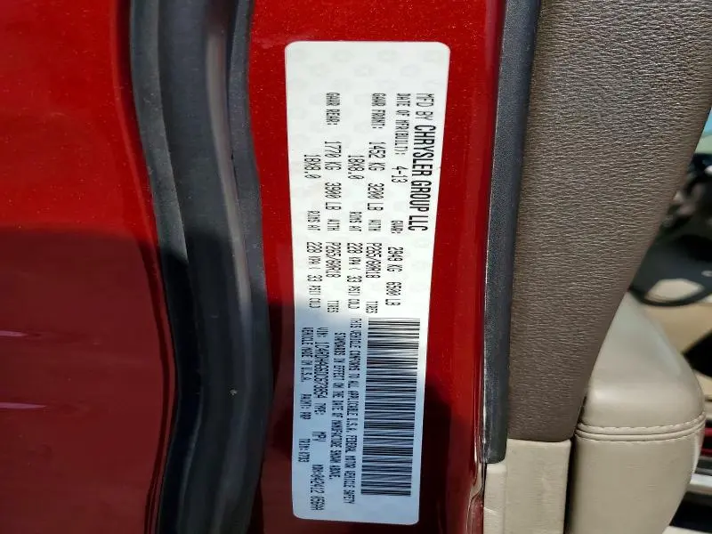 2013 DODGE DURANGO SXT  