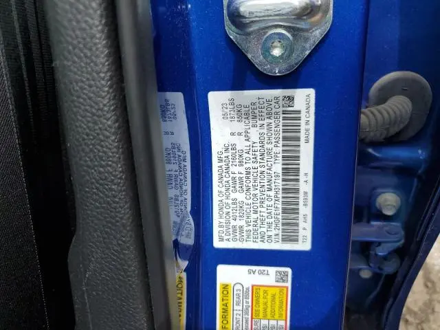 2023 HONDA CIVIC EX  