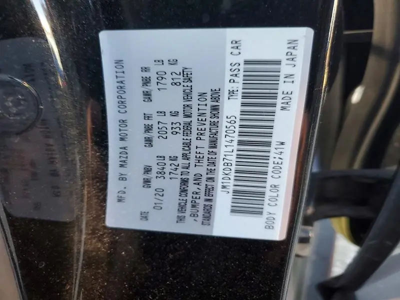 2020 MAZDA CX-3 SPORT  