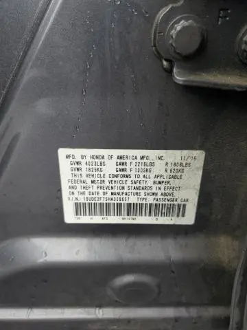 2017 ACURA ILX PREMIUM  