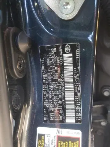 2018 TOYOTA AVALON XLE  