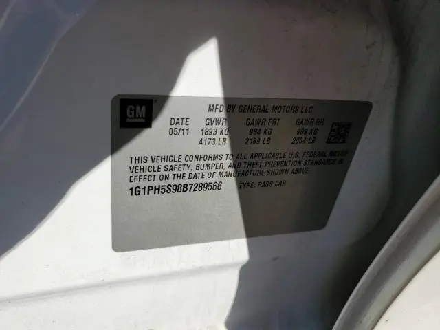 2011 CHEVROLET CRUZE LTZ  