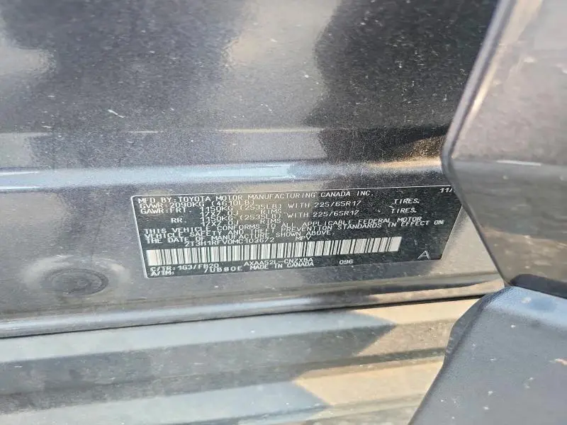 2021 TOYOTA RAV4 LE  
