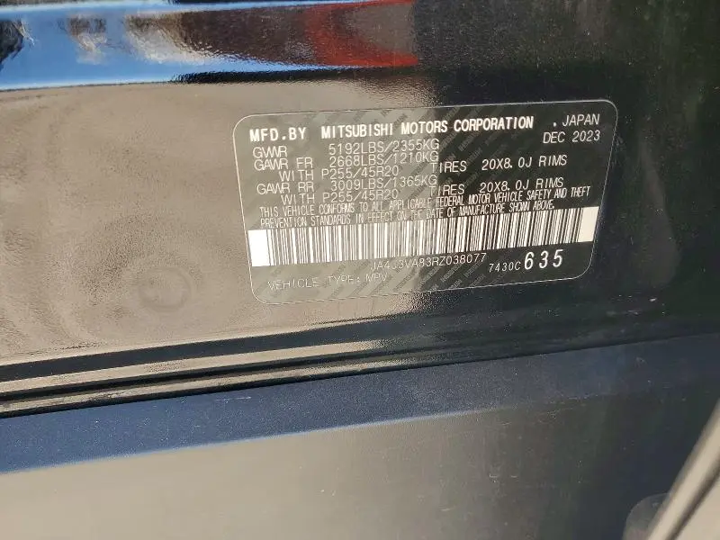 2024 MITSUBISHI OUTLANDER SE  