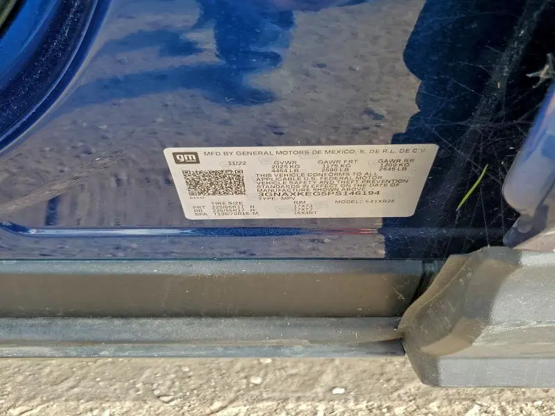 2023 CHEVROLET EQUINOX LT  