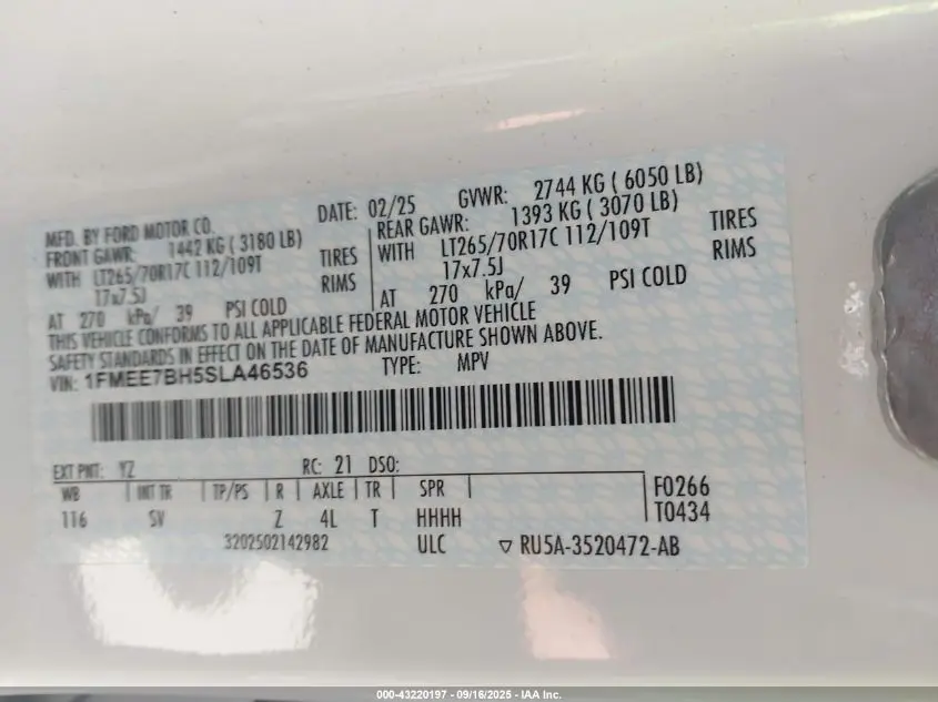 2025 FORD BRONCO BIG BEND