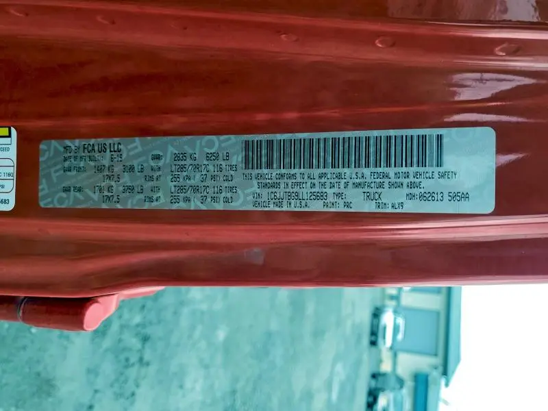 2020 JEEP GLADIATOR RUBICON  