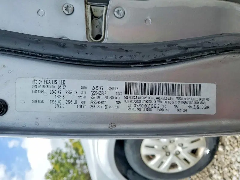 2018 DODGE JOURNEY SE  