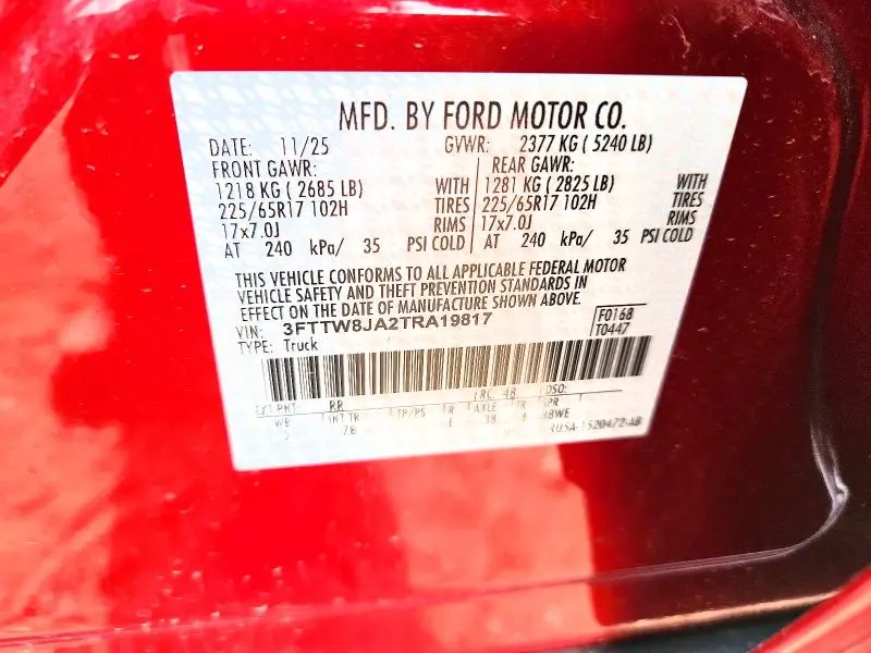 2026 FORD MAVERICK XLT  