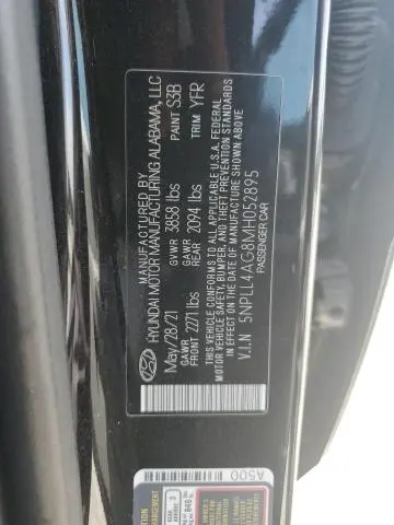 2021 HYUNDAI ELANTRA SE