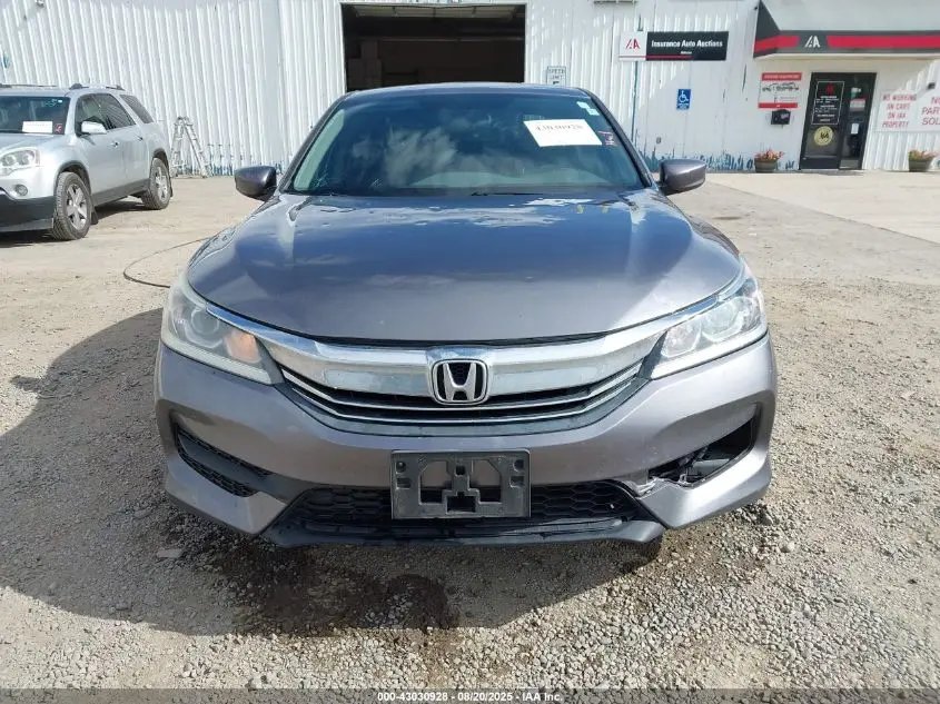 2016 HONDA ACCORD LX