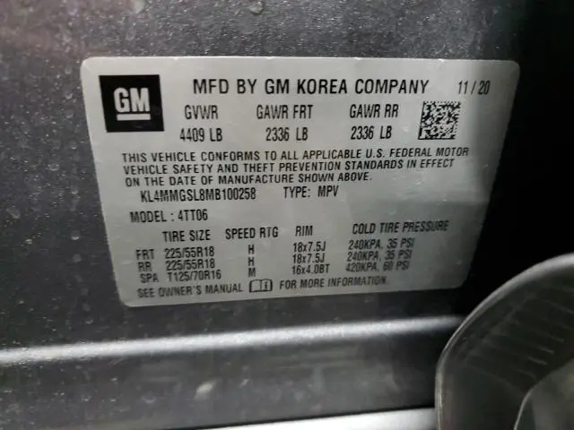 2021 BUICK ENCORE GX ESSENCE  