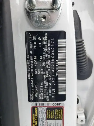 2021 KIA K5 GT LINE