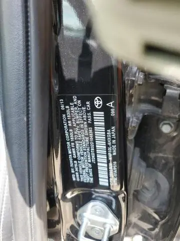 2013 TOYOTA PRIUS C   