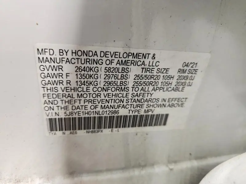 2022 ACURA MDX A-SPEC  