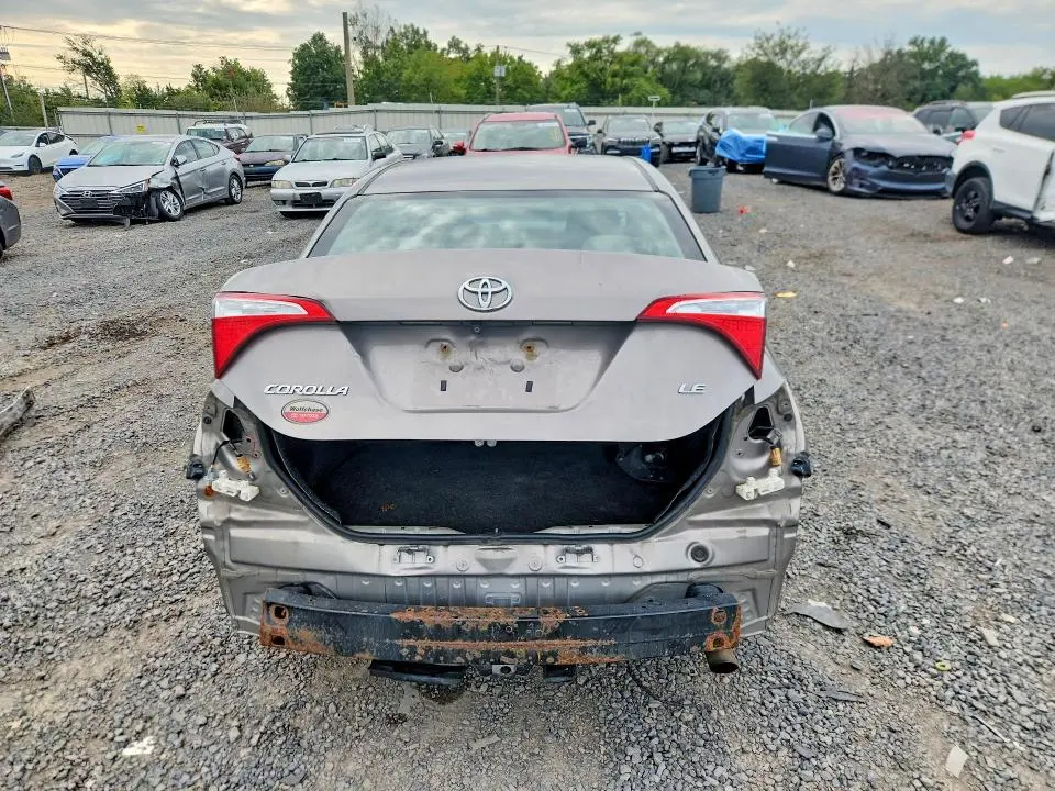2016 TOYOTA COROLLA LE  